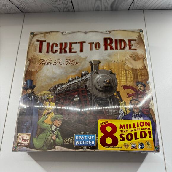 Ticket to Ride Board Game Days of Wonder North America New Sealed - Picture 1 of 3